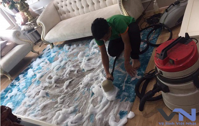 Dịch vụ giặt thảm tại nhà Tiền Giang
