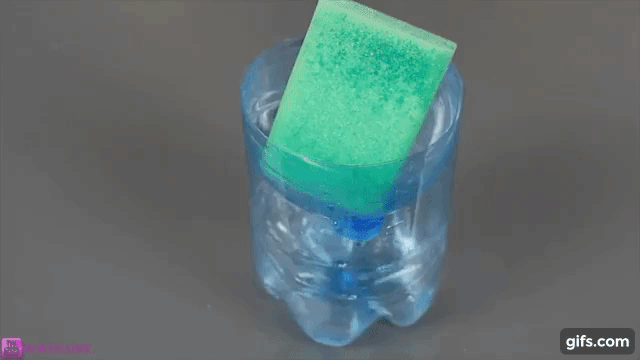 cách làm đồ đựng rẻ rửa chén bát bằng chai nhựa